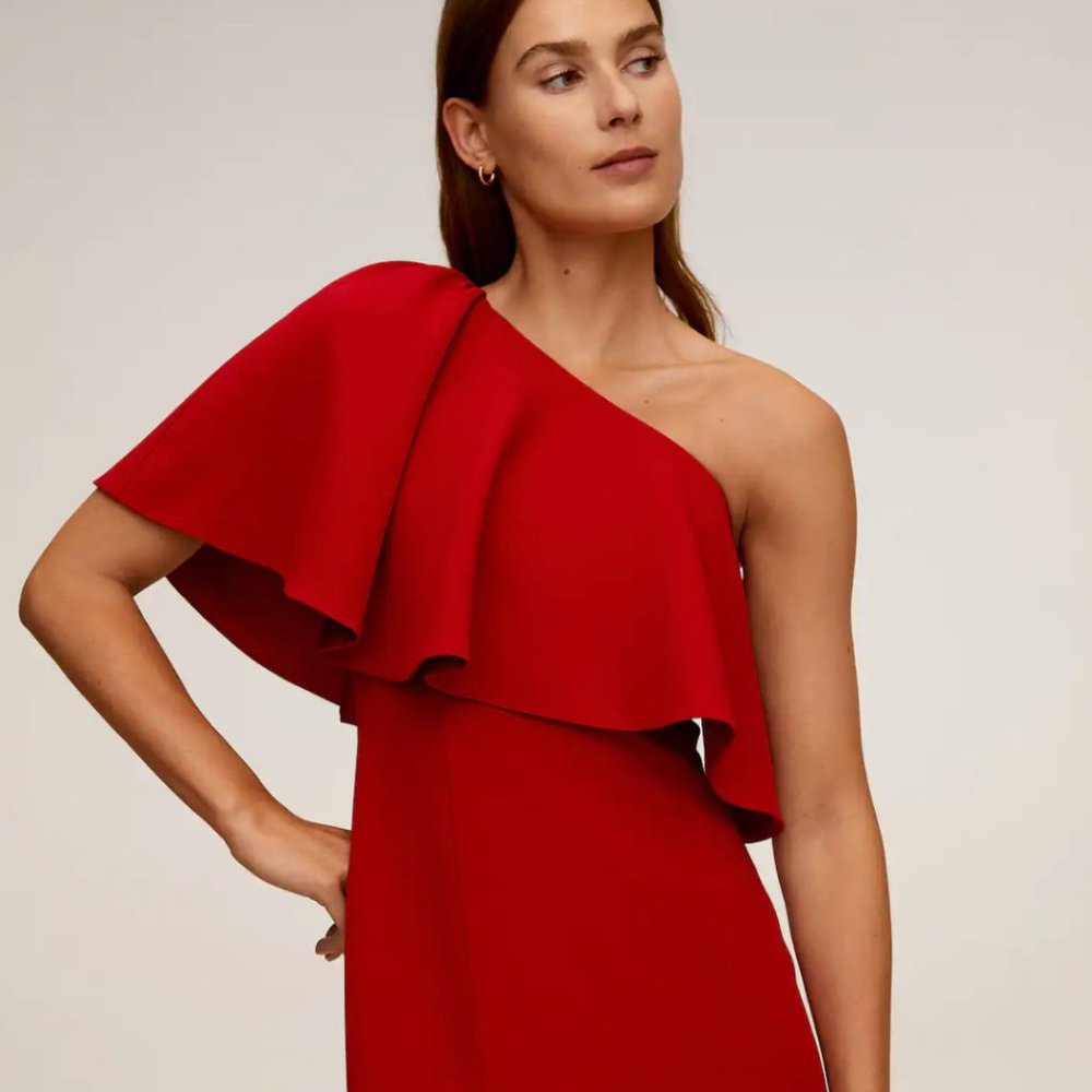 Brand new  red dress perfect for wedding guest